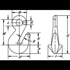 Eye Cradle Grab Hook Specifications