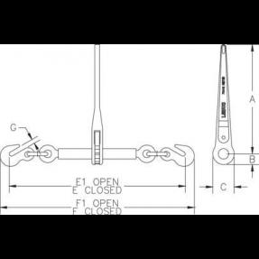 Ratchet Load Binder Specifications