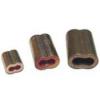 Copper/Zinc Plated Oval Sleeves